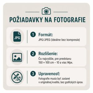 Požiadavky na fotografie